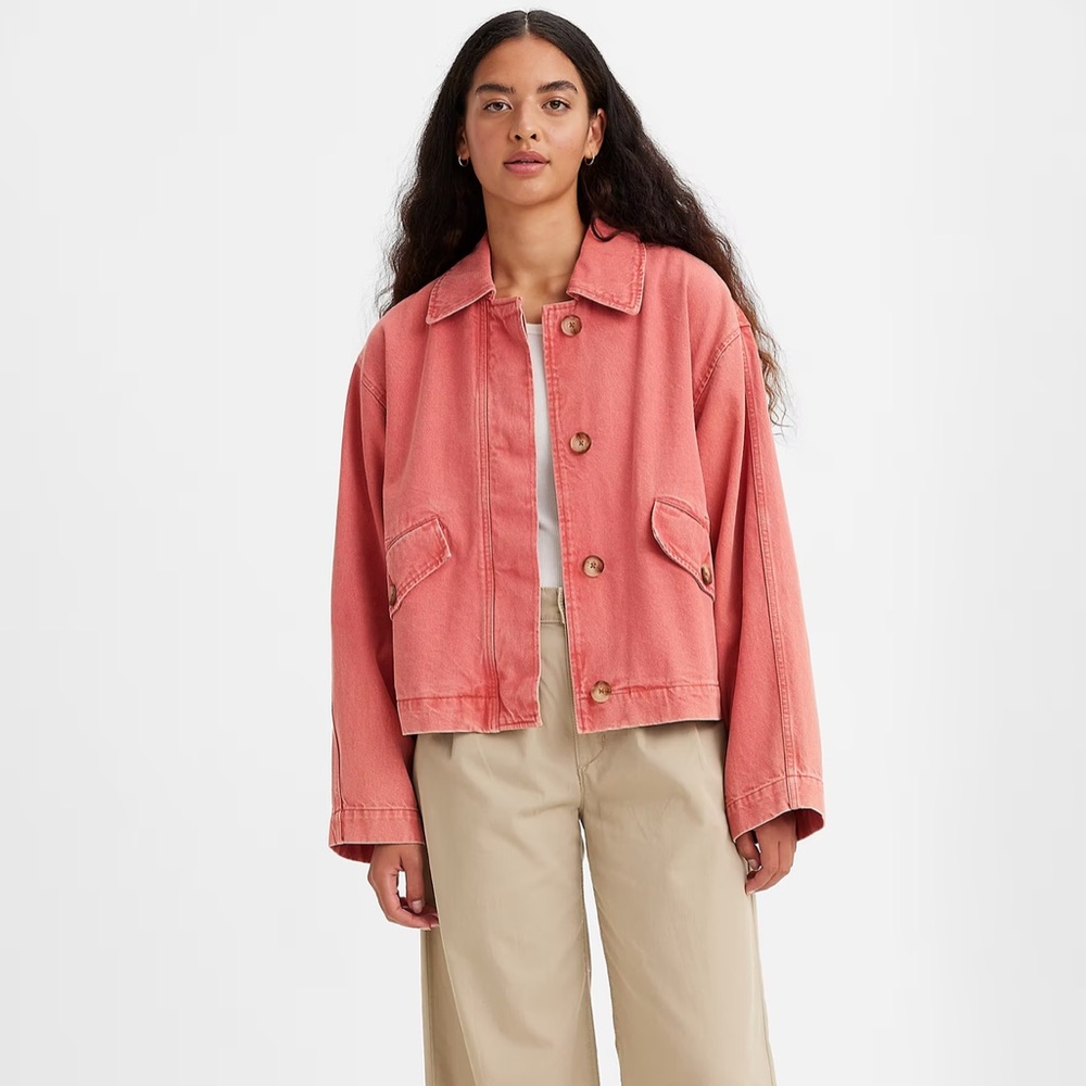 NWT KAEDE COTTON PREP COAT Women’s sz M